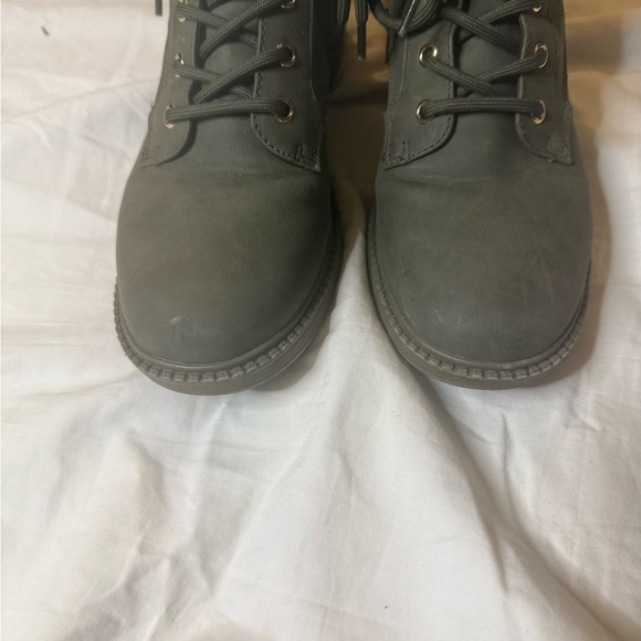 GBG Los Angeles Women's Olive Combat Boots 8.5‎ - Picture 7 of 16